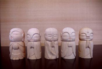 わらべ地蔵作品のご紹介 ～喜光院教室～ | 道刃物工業株式会社