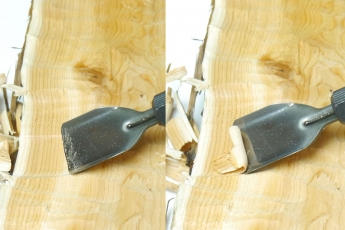 SCハイスへり上がり彫り