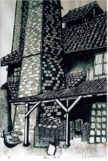 201411湯川 木版作品