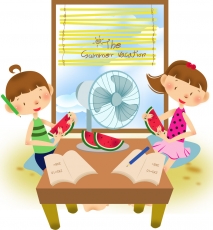 夏休みイラスト